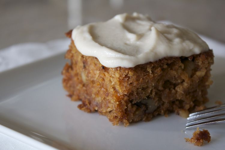 The Best Vegan Carrot Cake with Cashew Cream Cheese Frosting