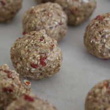 gluten-free oatmeal balls